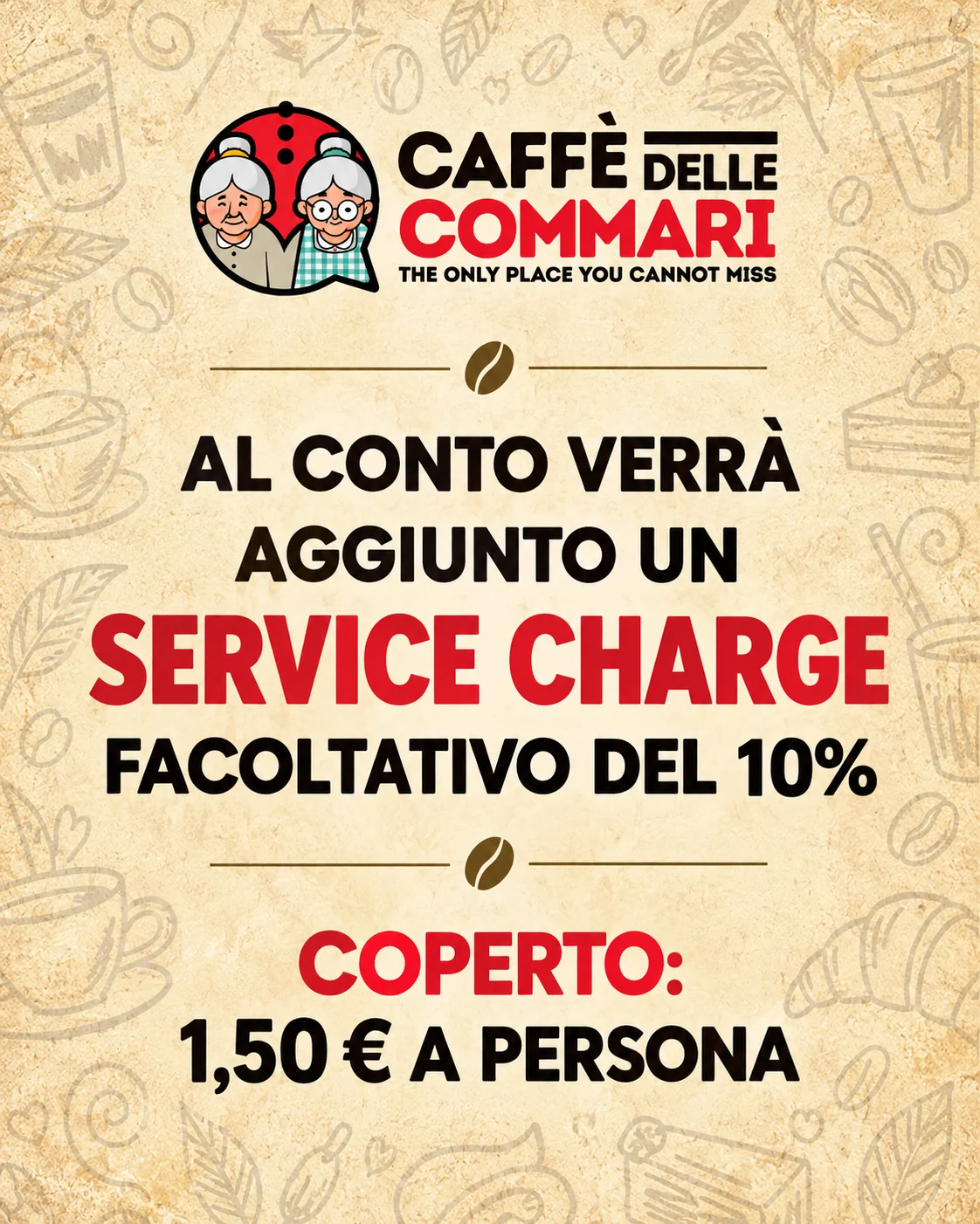 Promozione di Caffe delle Commari